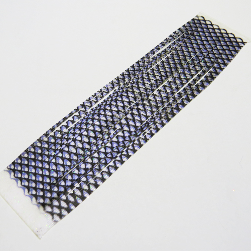Clear Glow Black Barred