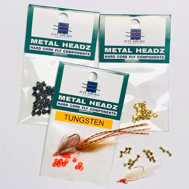 Fishient Just Add H2O Fly Tying Materials Metal Headz - main cover image
